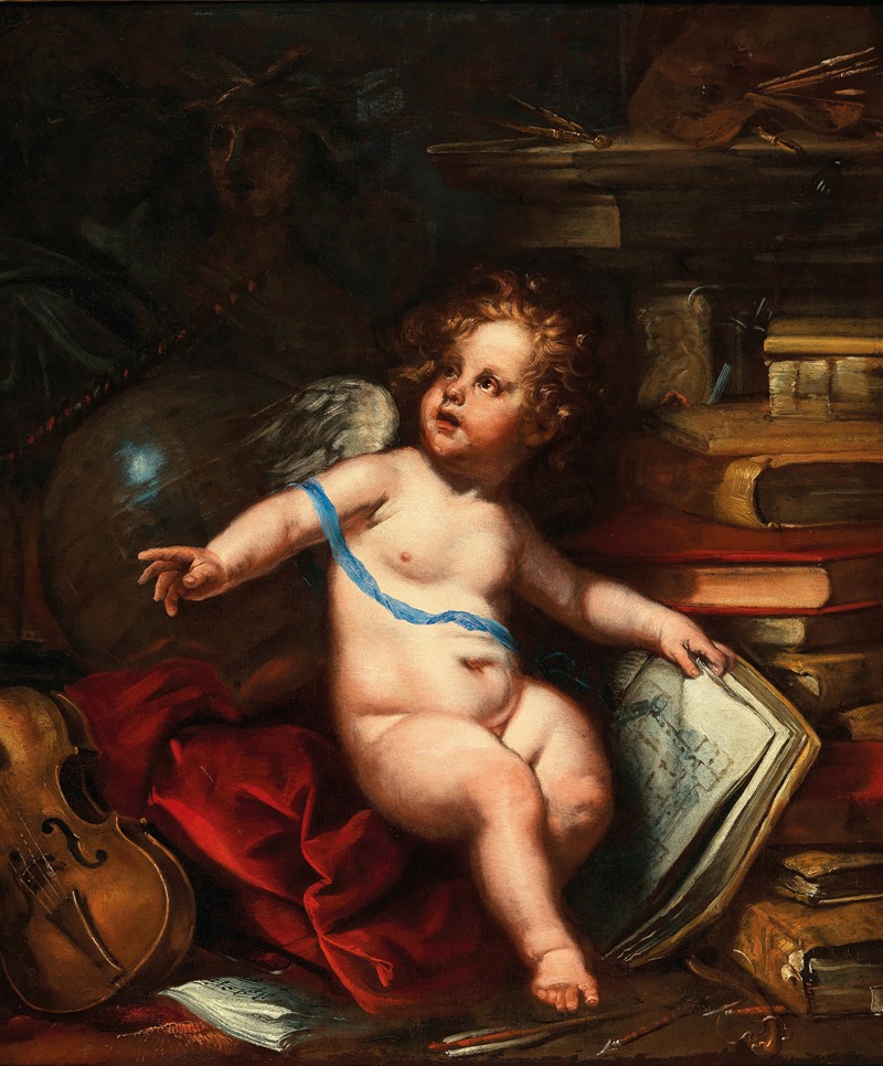 An Allegory of the Arts Luigi Miradori (Italian, ca 1605–ca 1654)