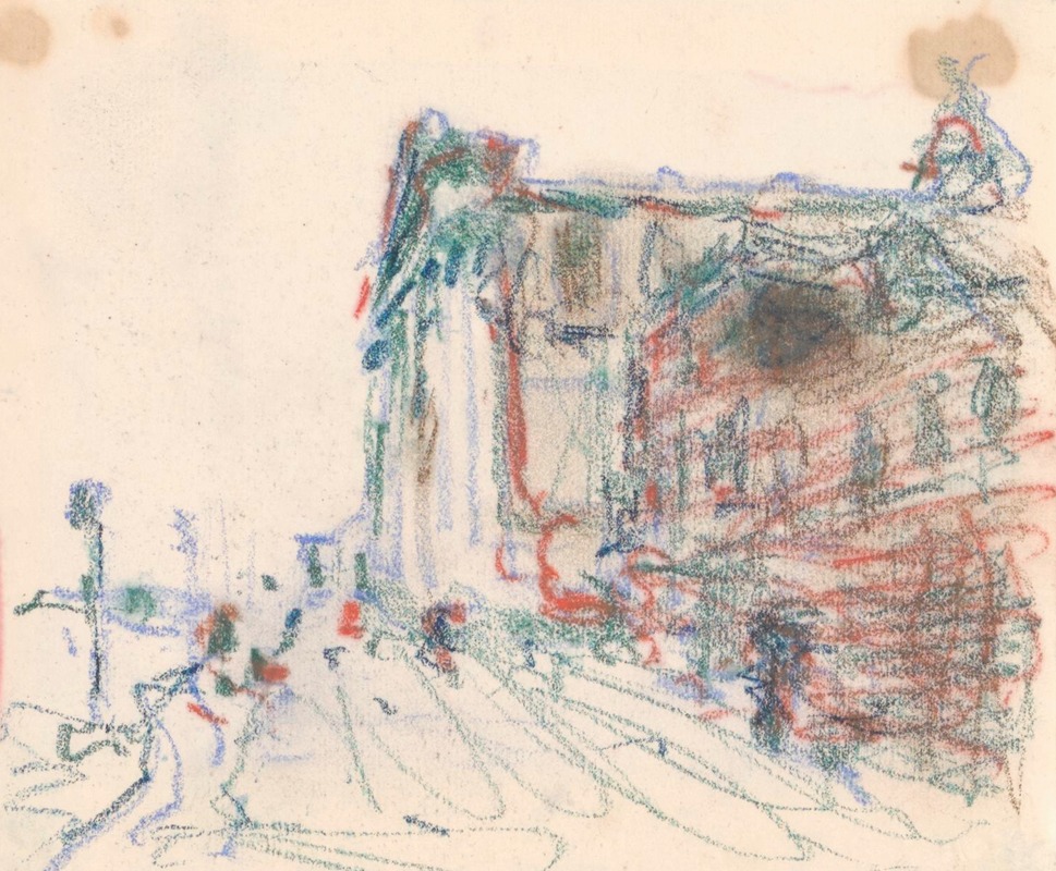 Chiesa dei Gesuati in Venice Jules Schmalzigaug (Belgian, 1882-1917)